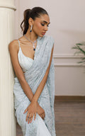 Embroidered Saree - Riwayat-e-khas
