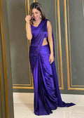 Purple Ombre Sarees - Riwayat-e-khas