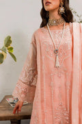 Maryum N Maria | Sorina Luxury Chiffon 23 | Peach Parfait (MW23-505) - House Of Anaya