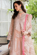 Maryum N Maria | Sorina Luxury Chiffon 23 | Peach Beige (MW23-503) - House Of Anaya