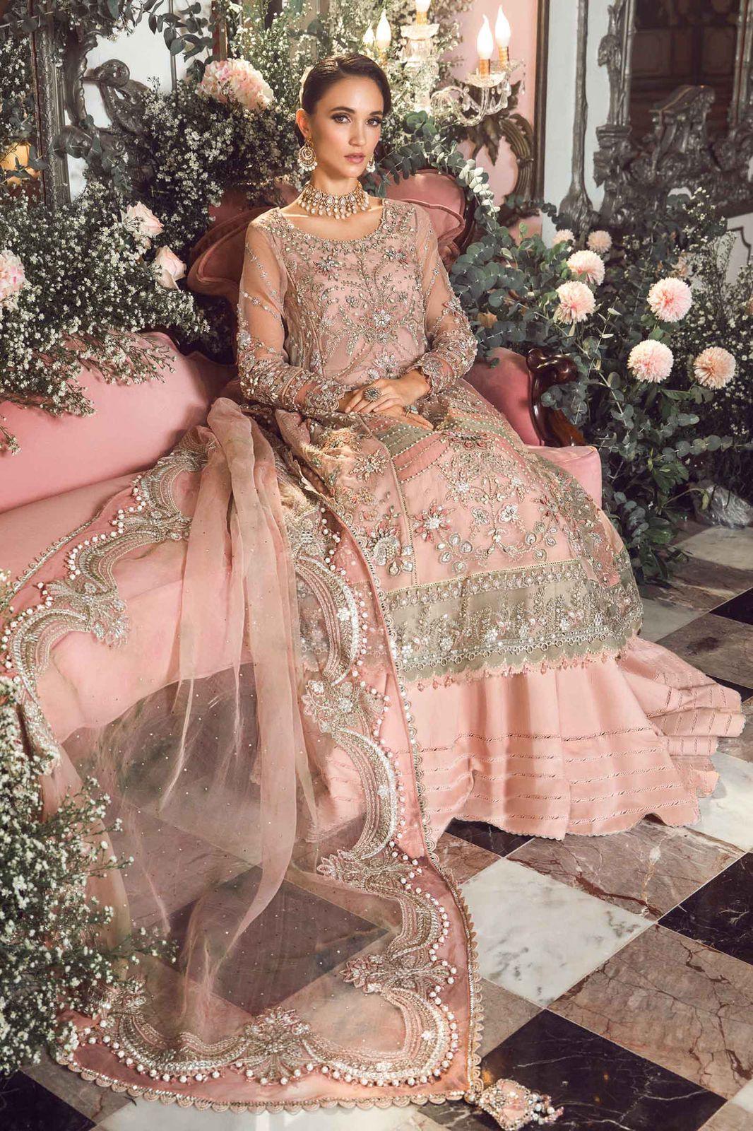 Maria B - Pastel Pink BD-2706 - House of Zarish
