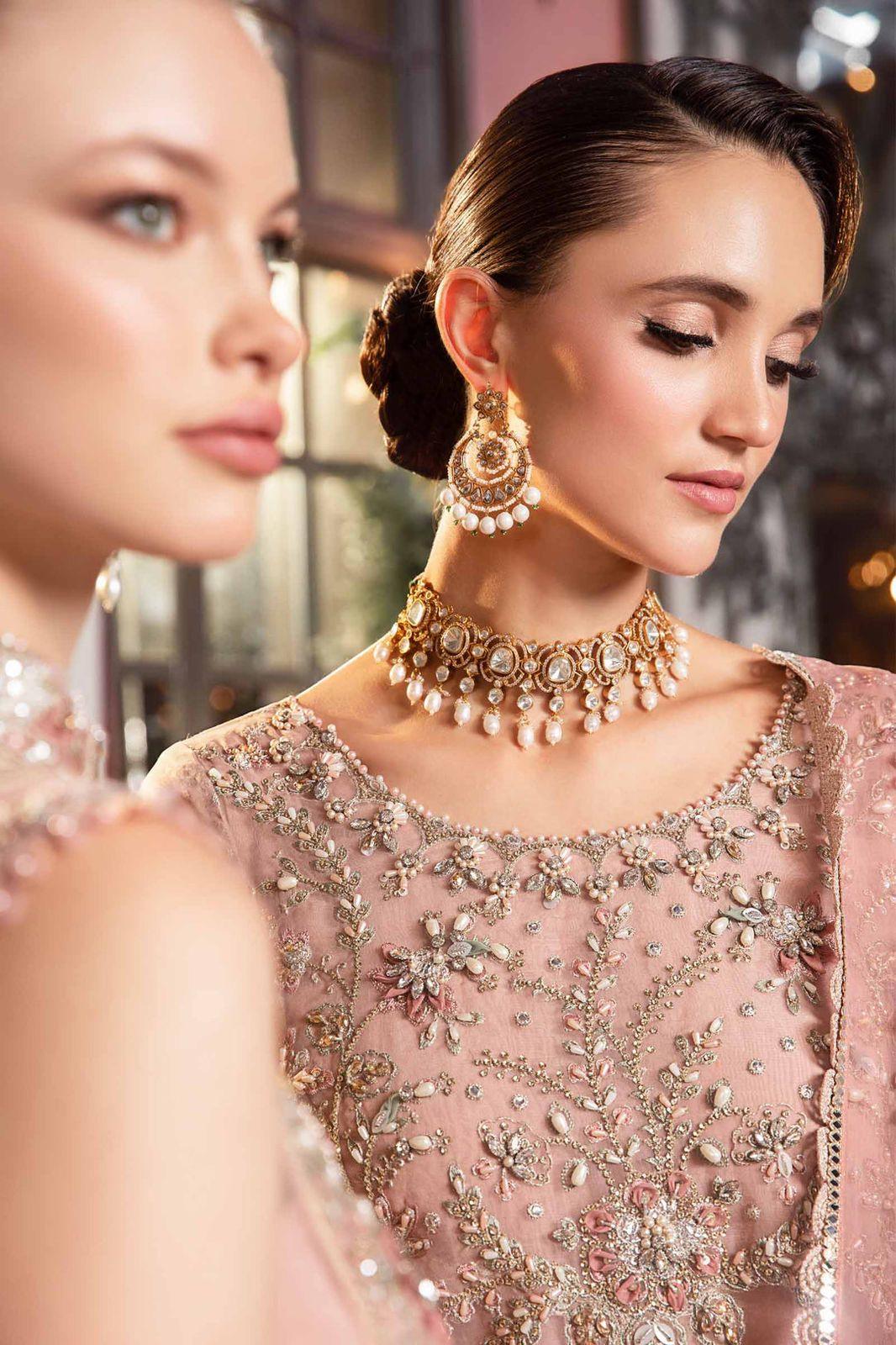Maria B - Pastel Pink BD-2706 - House of Zarish