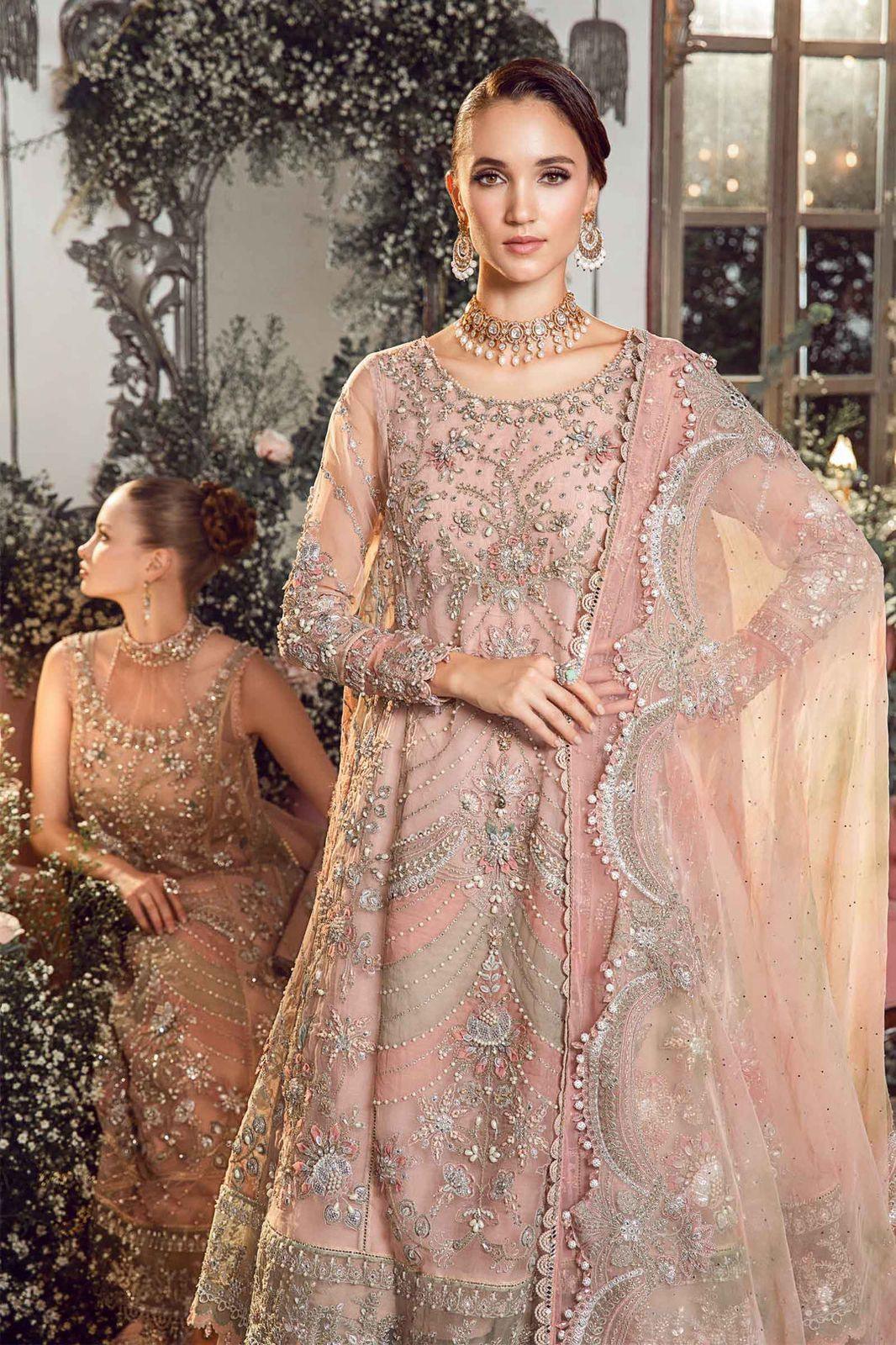 Maria B - Pastel Pink BD-2706 - House of Zarish