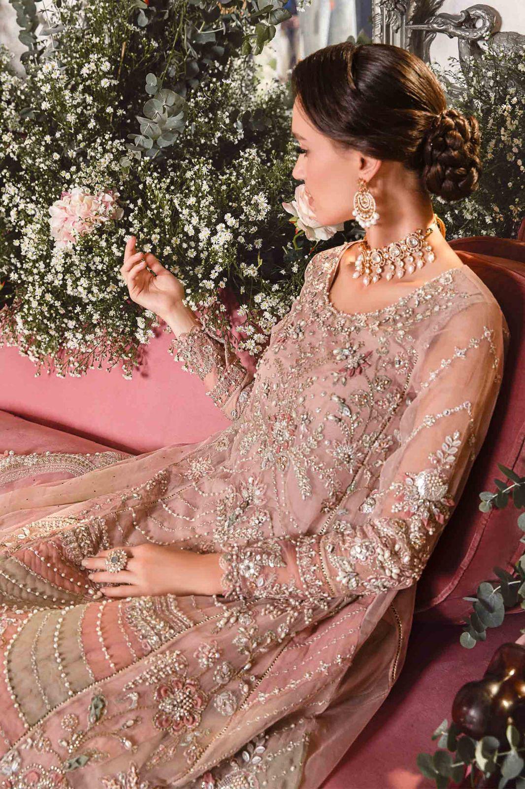Maria B - Pastel Pink BD-2706 - House of Zarish