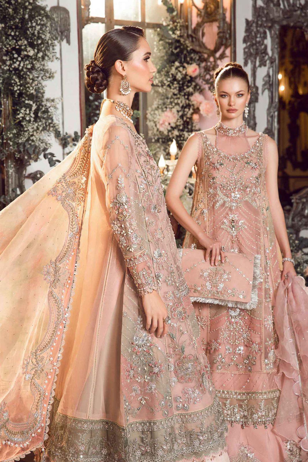 Maria B - Pastel Pink BD-2706 - House of Zarish