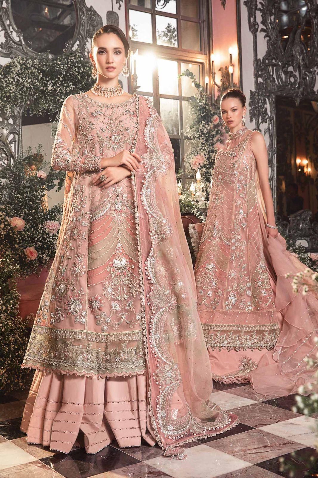 Maria B - Pastel Pink BD-2706 - House of Zarish