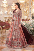 Maria B - Salmon Pink BD-2701 - House of Zarish