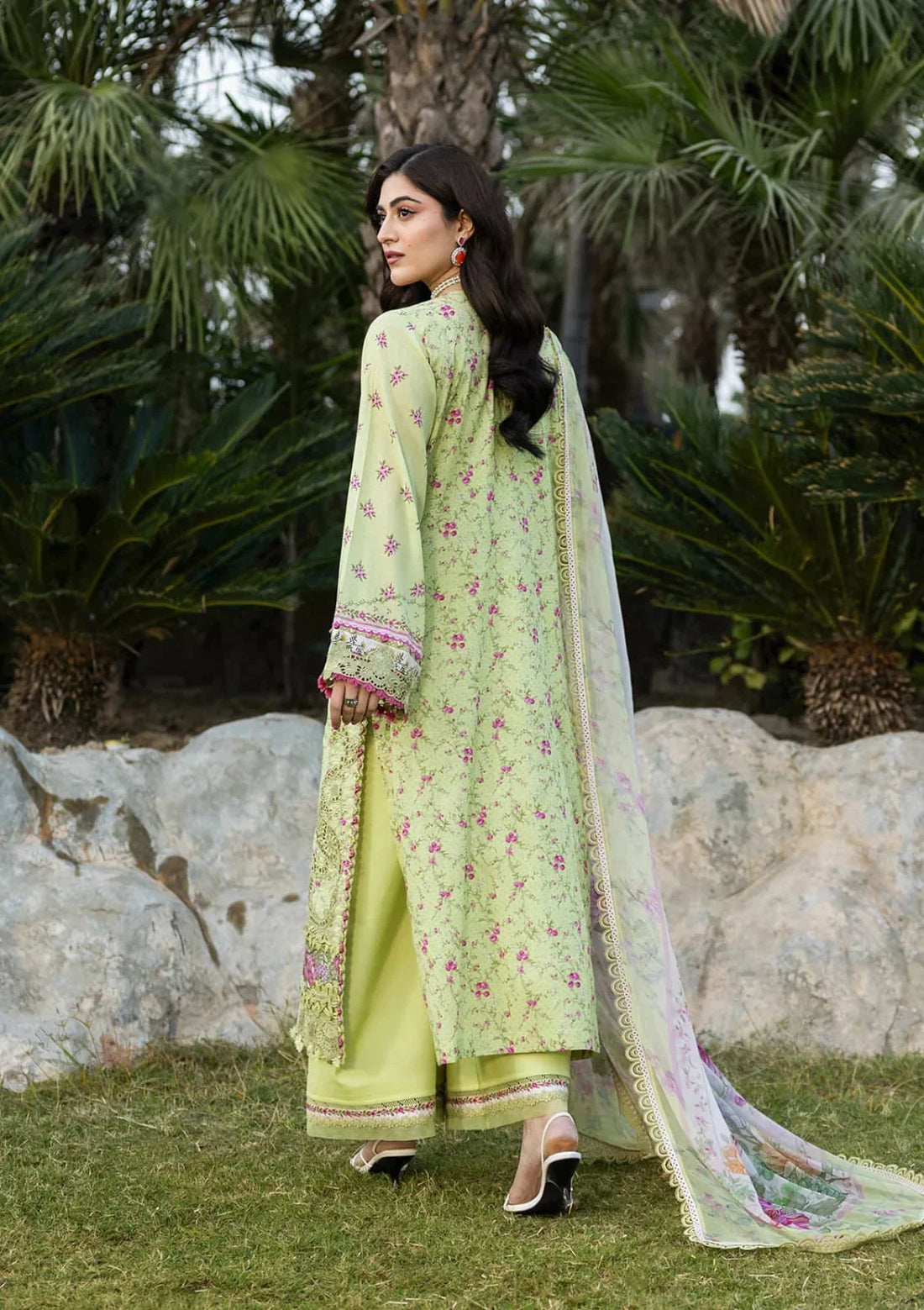 Elaf Premium | CHIKANKARI PRINTS 26 | ERC-2A HINA