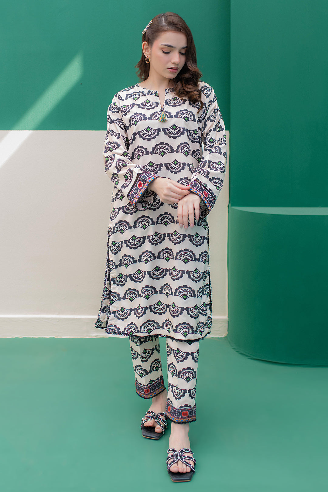 Zellbury | Summer Pret | Kurta Trouser - 2809 - House Of Zarish