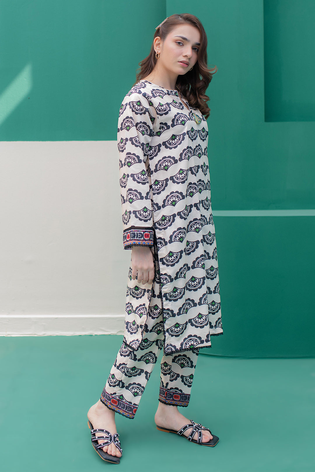 Zellbury | Summer Pret | Kurta Trouser - 2809 - House Of Zarish