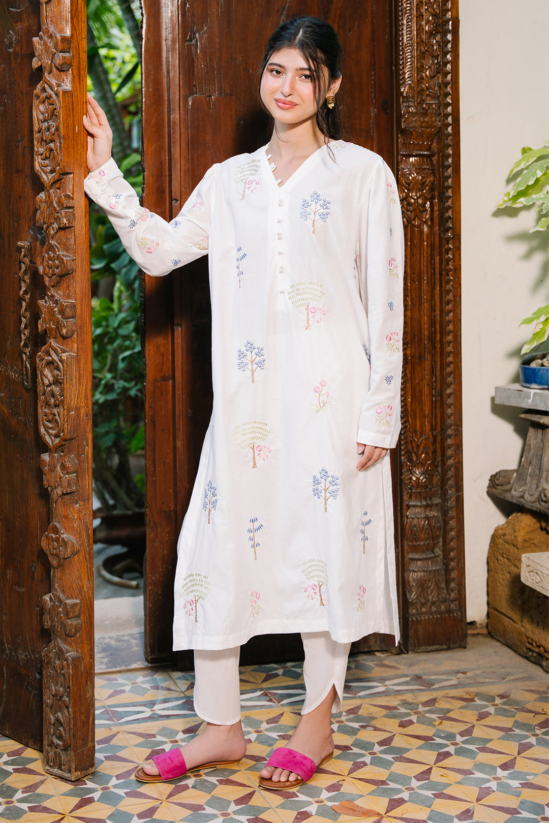 Zellbury | Summer Pret | Embroidered Kurta - 2015 - House Of Zarish