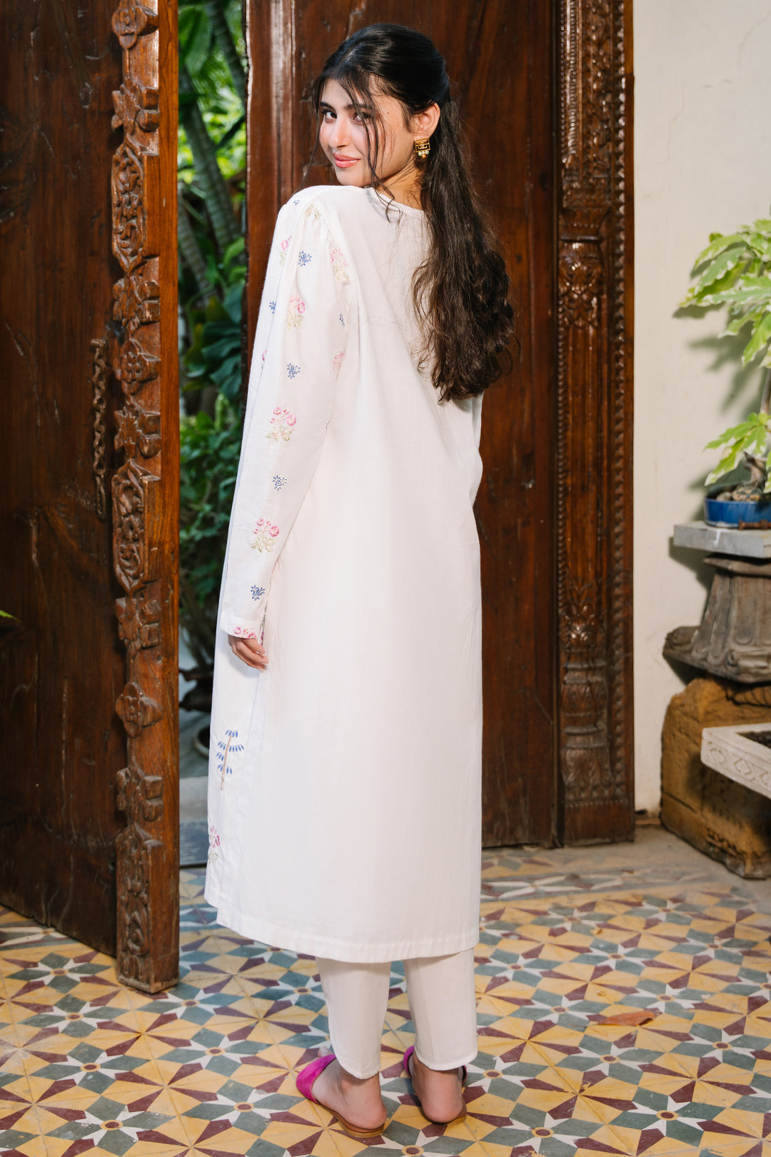 Zellbury | Summer Pret | Embroidered Kurta - 2015 - House Of Zarish