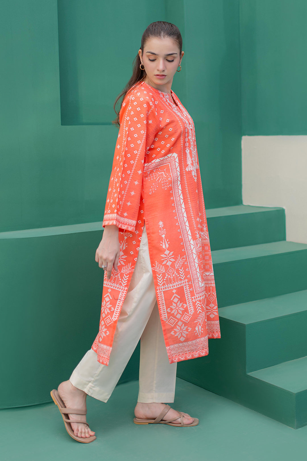 Zellbury | Winter Pret | Embroidered Kurta - 2970 - House Of Zarish
