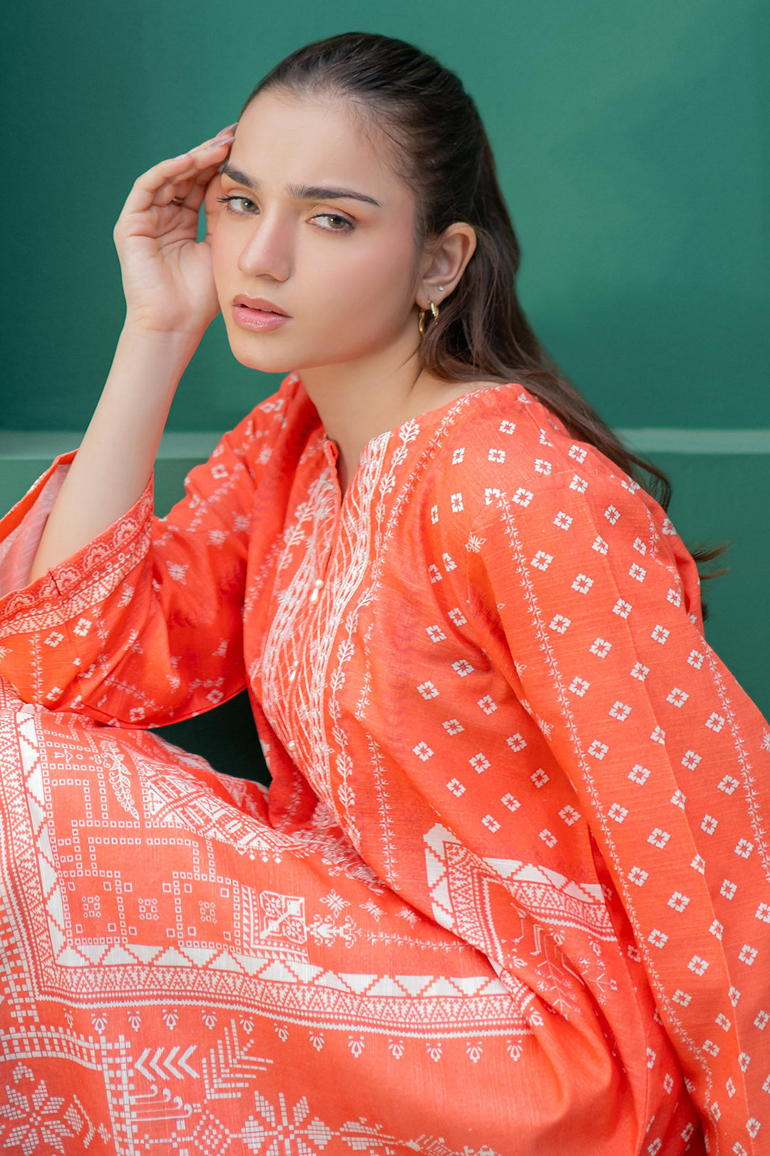 Zellbury | Winter Pret | Embroidered Kurta - 2970 - House Of Zarish