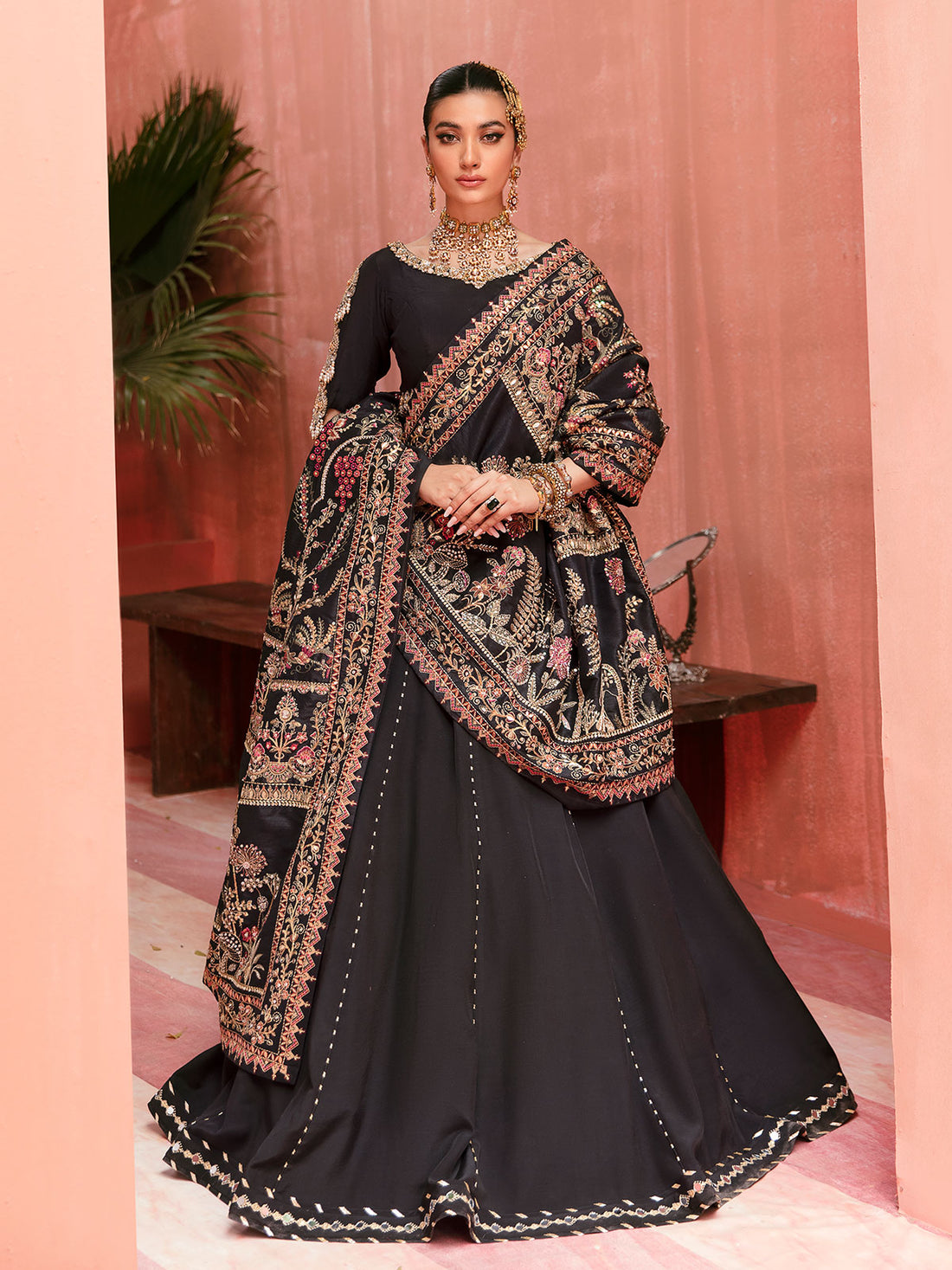 Gulaal | Wedding Formals | MAYAL GL-WS-22V1-32 (LEHNGA AND CHOLI) - House Of Anaya