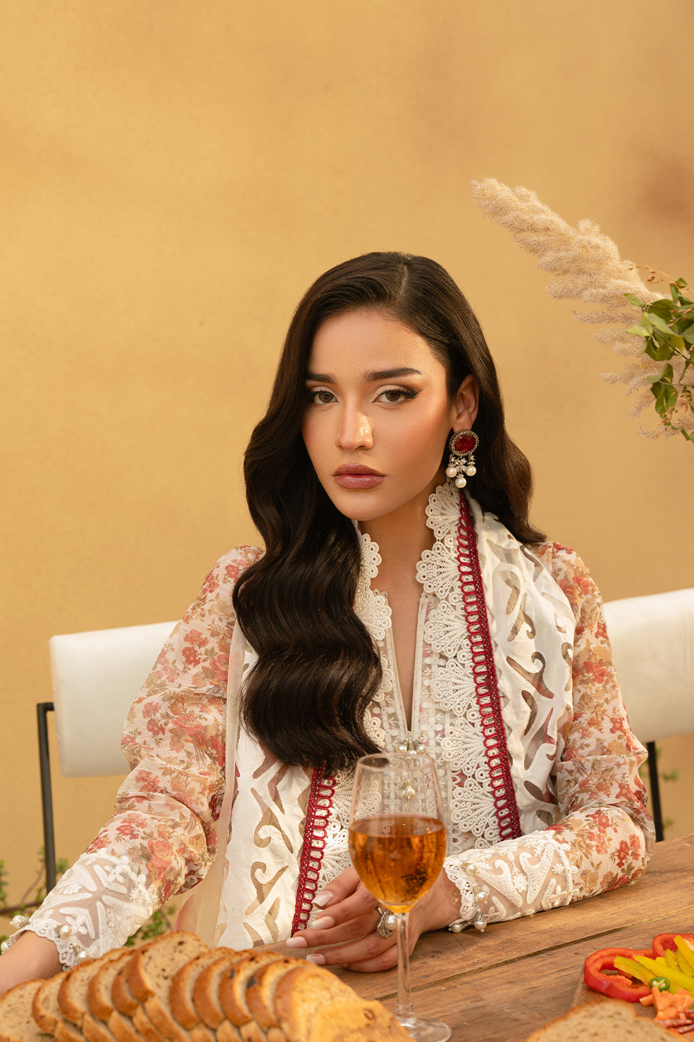Saira Rizwan | Luxury Lawn 25 | MAYA-SRL25-06 - House Of Anaya