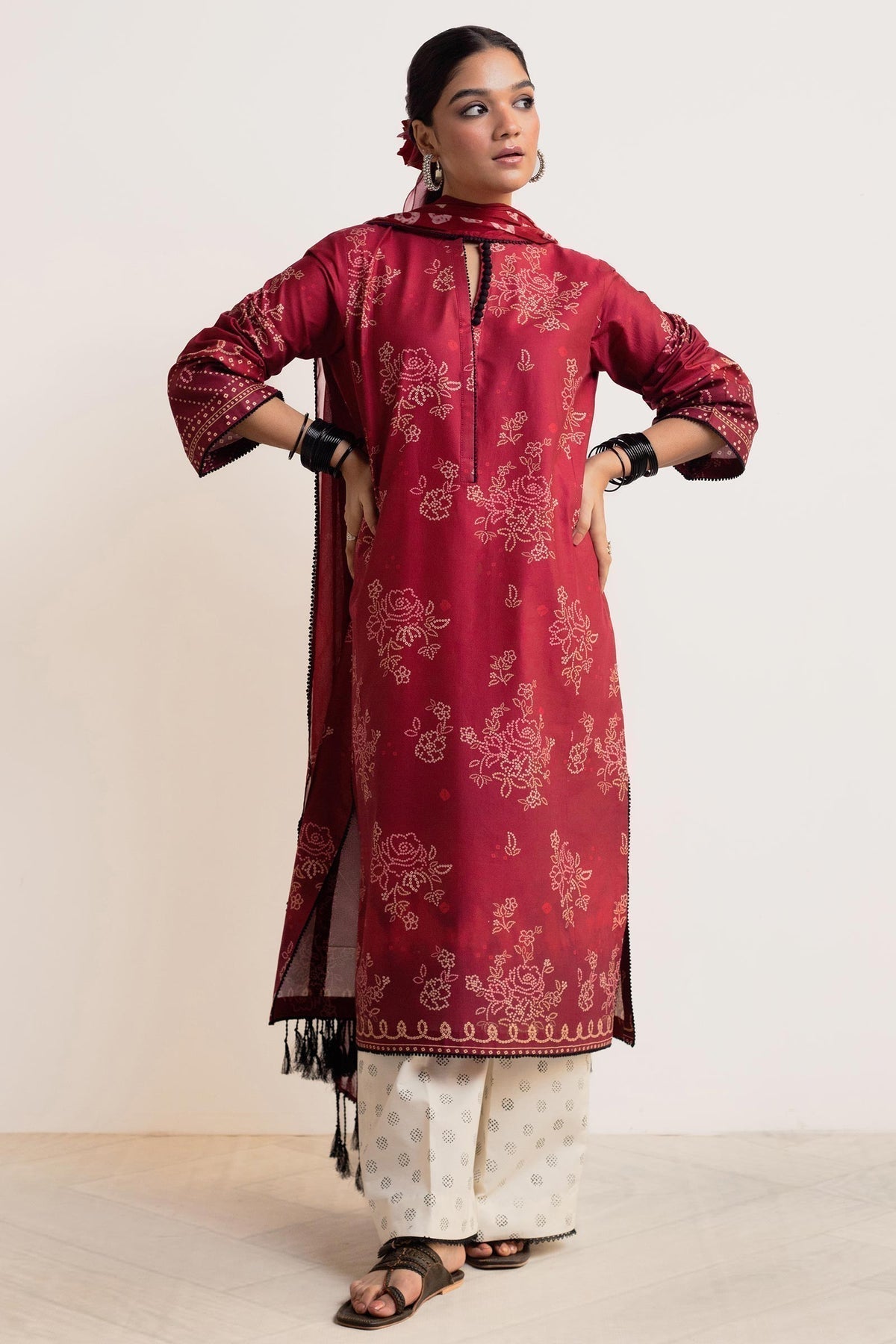 Zara Shahjahan | Coco Prints 24 | GULAB-D5 - House of Zarish