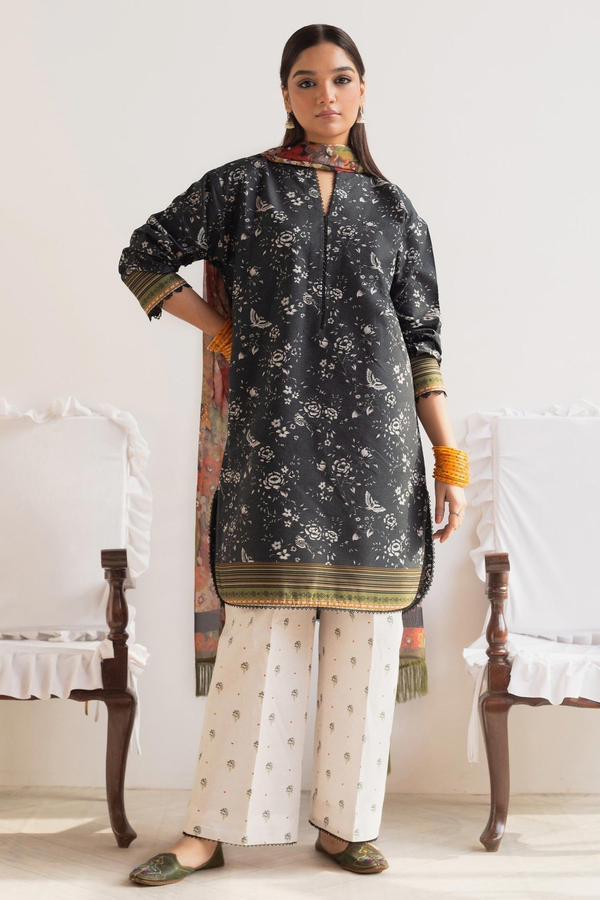Zara Shahjahan | Coco Prints 24 | AFSANA-D7 - House of Zarish