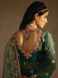 Nayab by Myeesha Embroidered Organza Unstitched 3Pc Suit MF23-02 Zamorad - Riwayat-e-khas