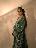 Nayab by Myeesha Embroidered Organza Unstitched 3Pc Suit MF23-02 Zamorad - Riwayat-e-khas
