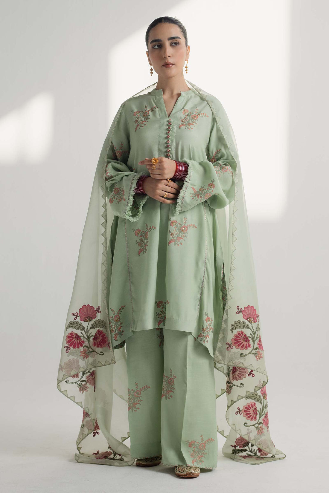 Zara Shahjahan | Handcrafted Suits | ZHC-047 - House Of Anaya