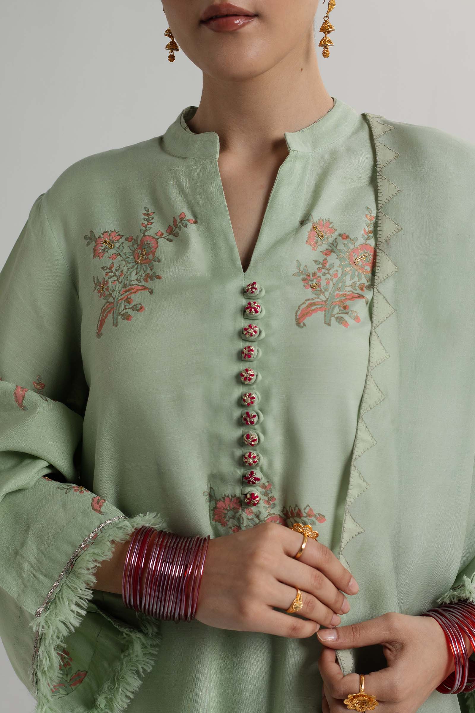 Zara Shahjahan | Handcrafted Suits | ZHC-047 - House Of Anaya