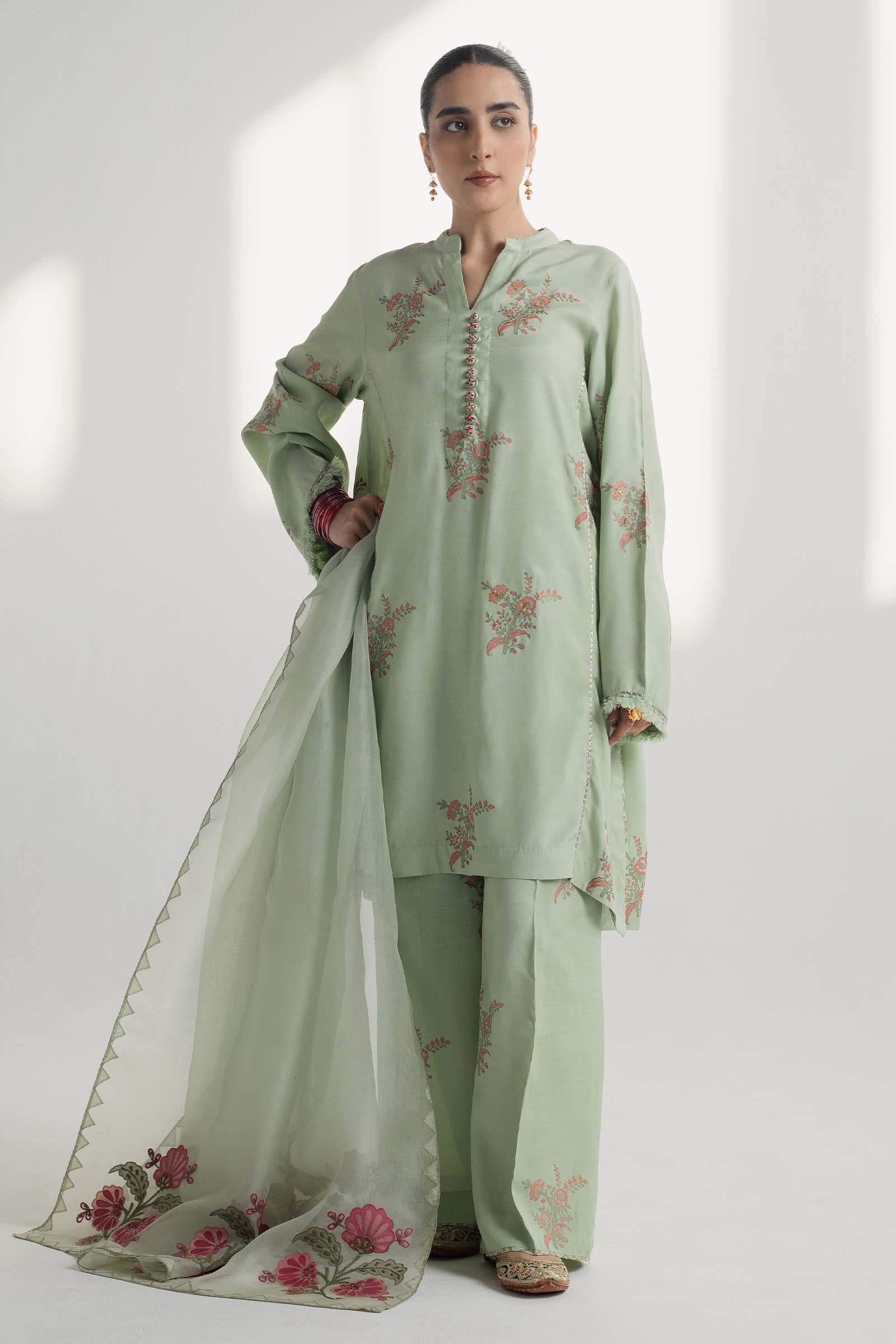 Zara Shahjahan | Handcrafted Suits | ZHC-047 - House Of Anaya