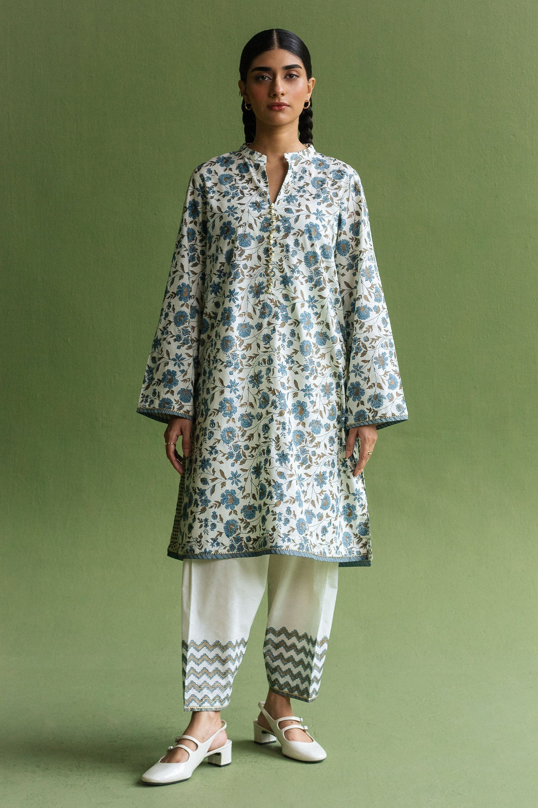 Zara Shahjahan | Handcrafted Suits | ZHC-051 - House Of Anaya