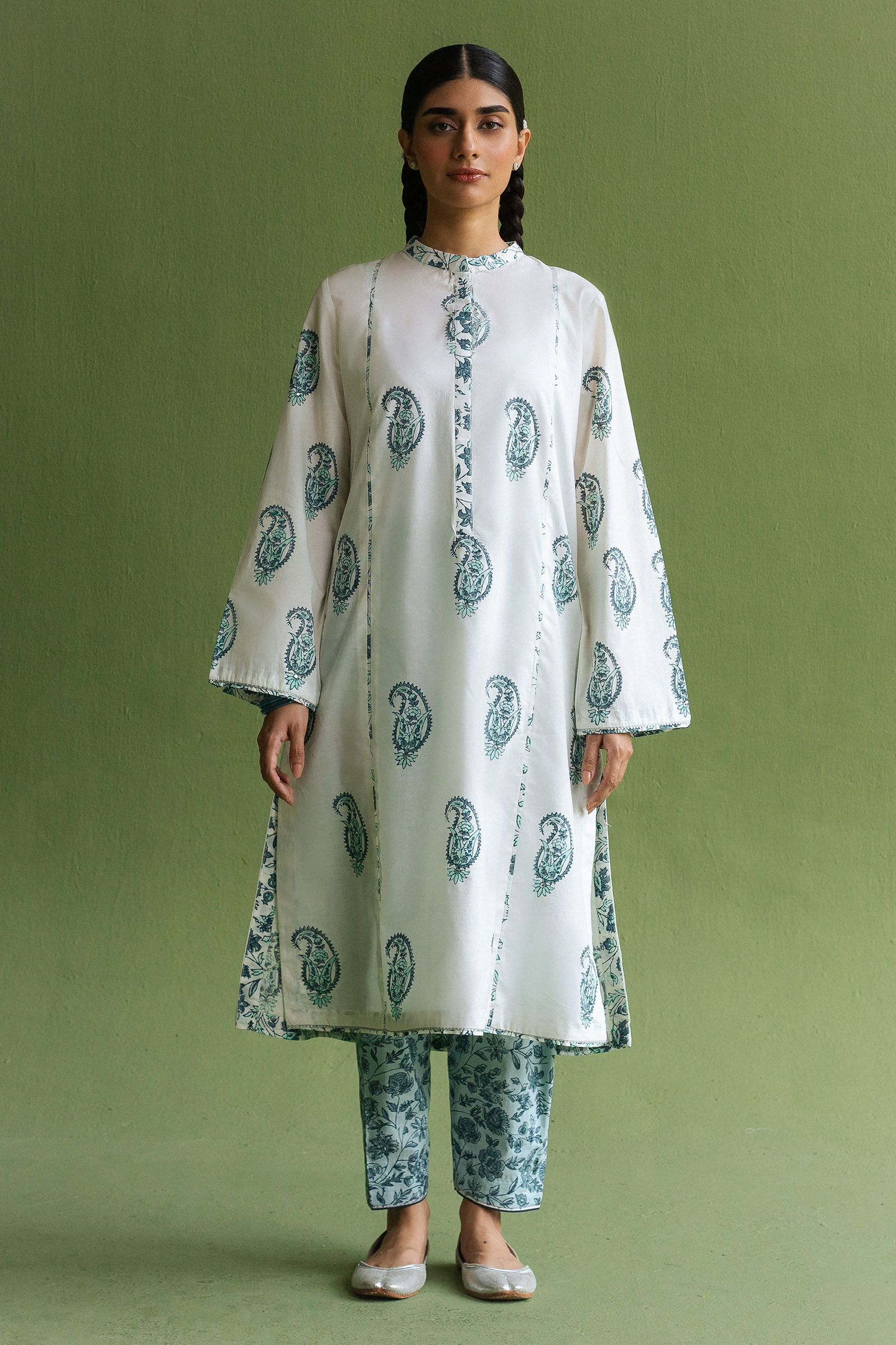 Zara Shahjahan | Handcrafted Suits | ZHC-054 - House Of Anaya