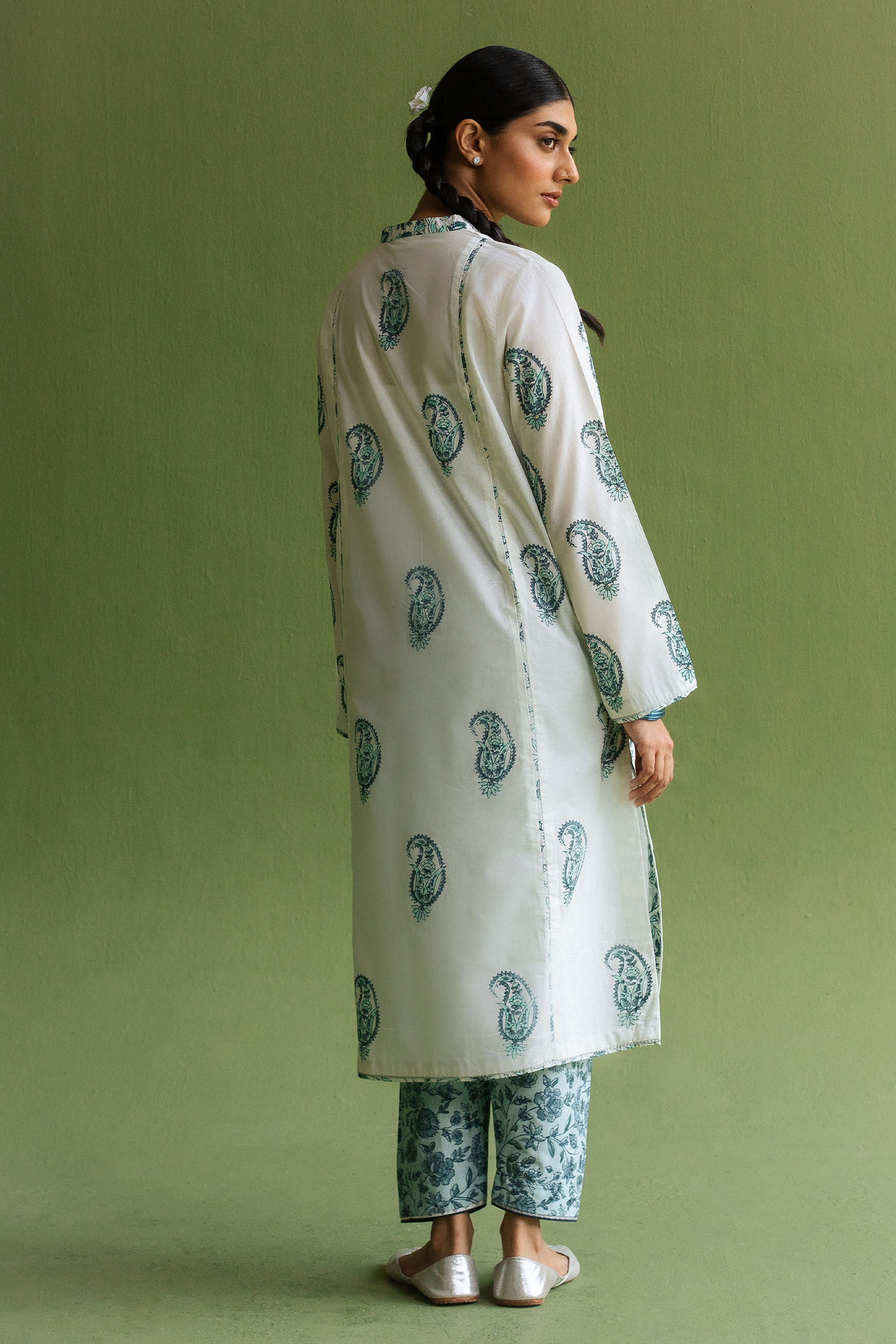Zara Shahjahan | Handcrafted Suits | ZHC-054 - House Of Anaya