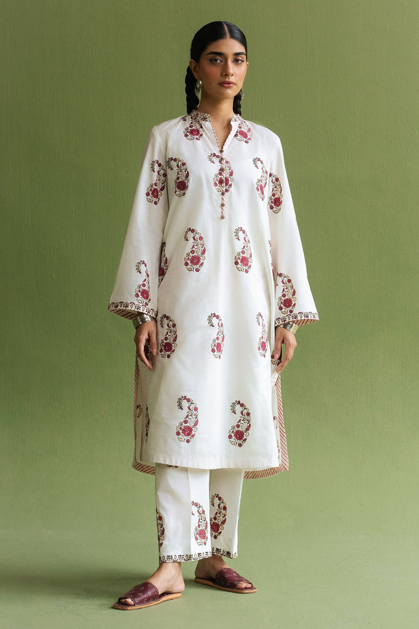 Zara Shahjahan | Handcrafted Suits | ZHC-055 - House Of Anaya