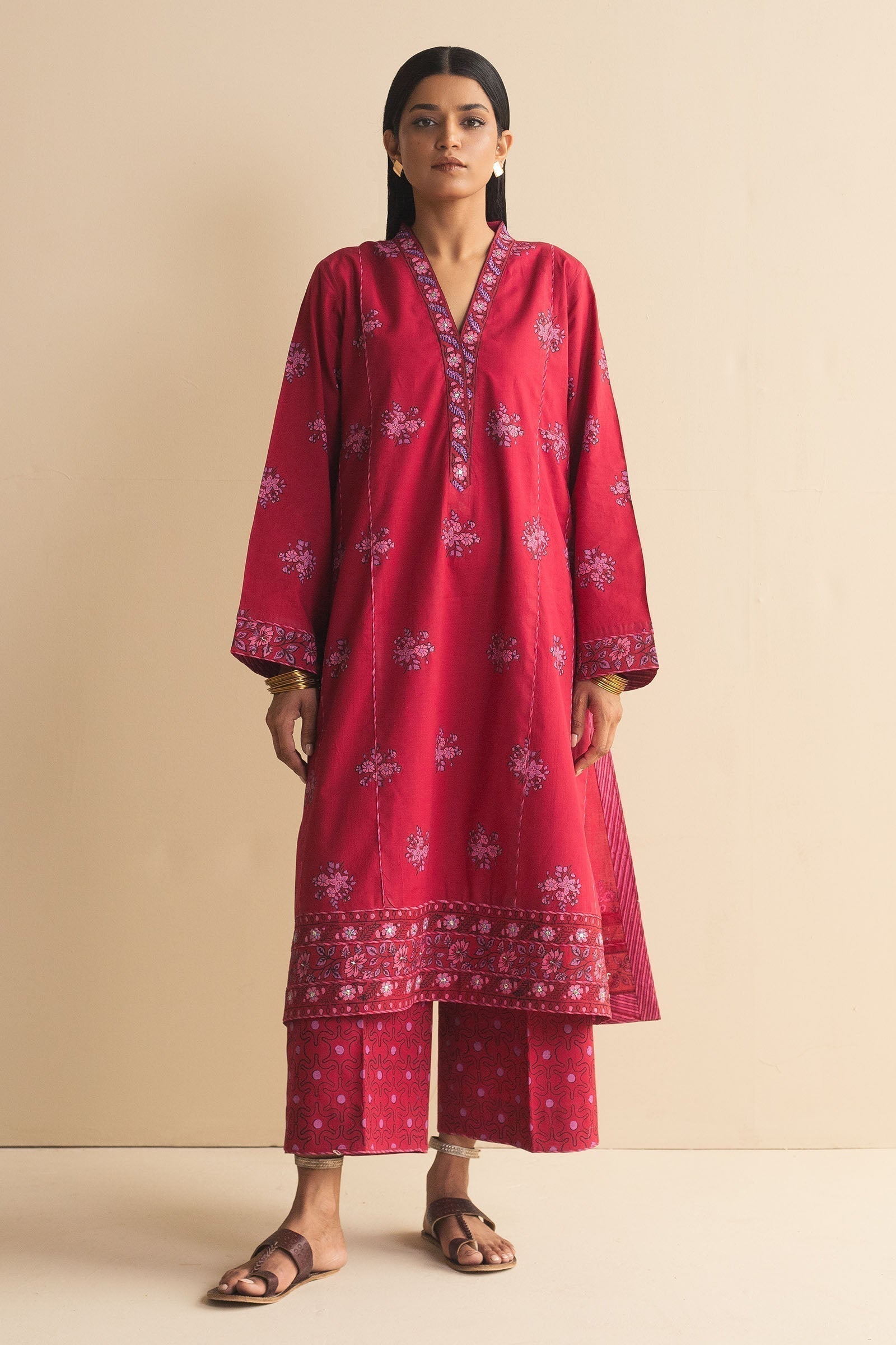 Zara Shahjahan | Handcrafted Suits | ZHC-058 - House Of Anaya