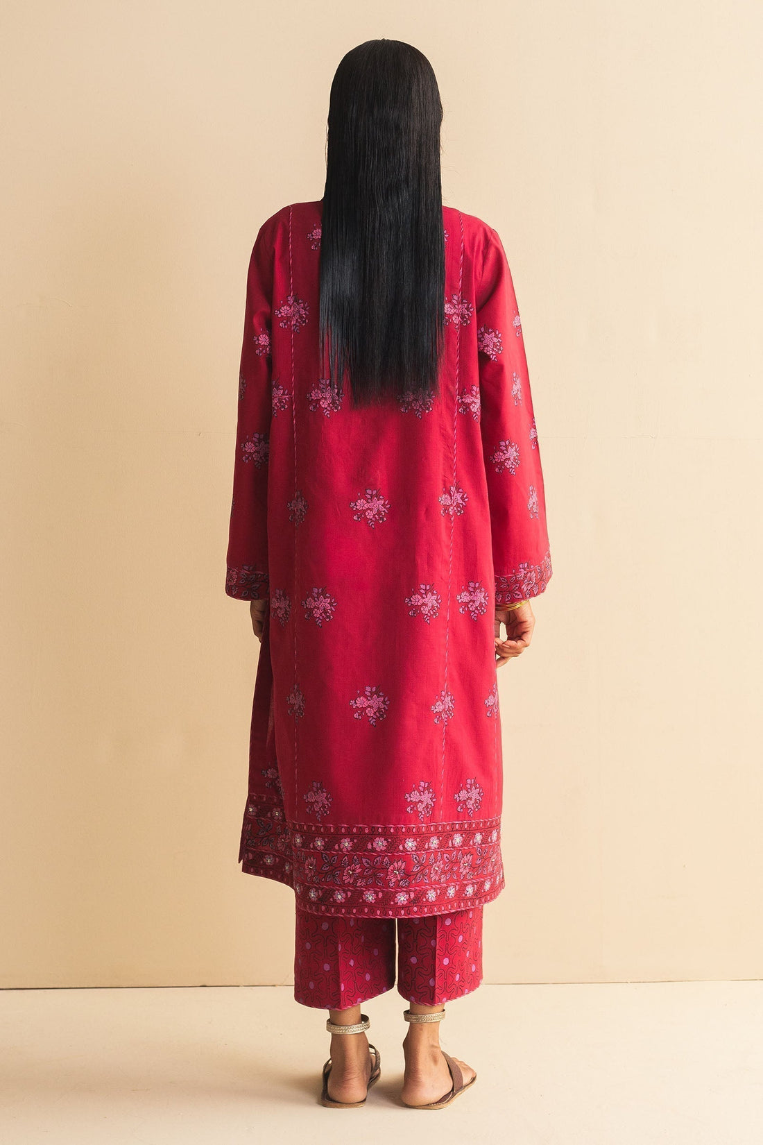 Zara Shahjahan | Handcrafted Suits | ZHC-058 - House Of Anaya