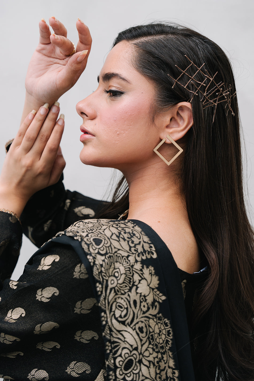 Zellbury | Summer Pret | Embroidered Kurta Dupatta Trouser - 3256 - House Of Zarish