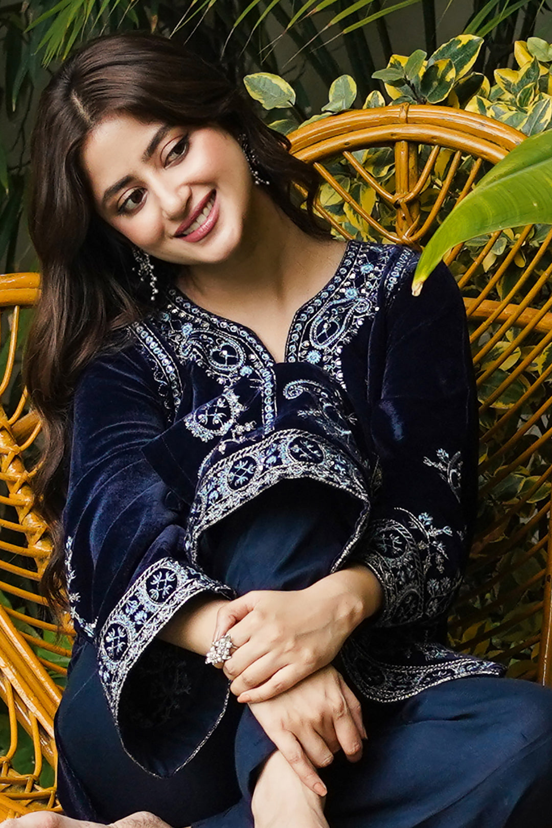 Zellbury | Winter Pret | Embroidered Kurta Trouser - 3276 - House Of Zarish