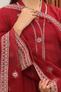 Zellbury | Winter Pret | Embroidered Kurta Dupatta Trouser - 3278 - House Of Zarish