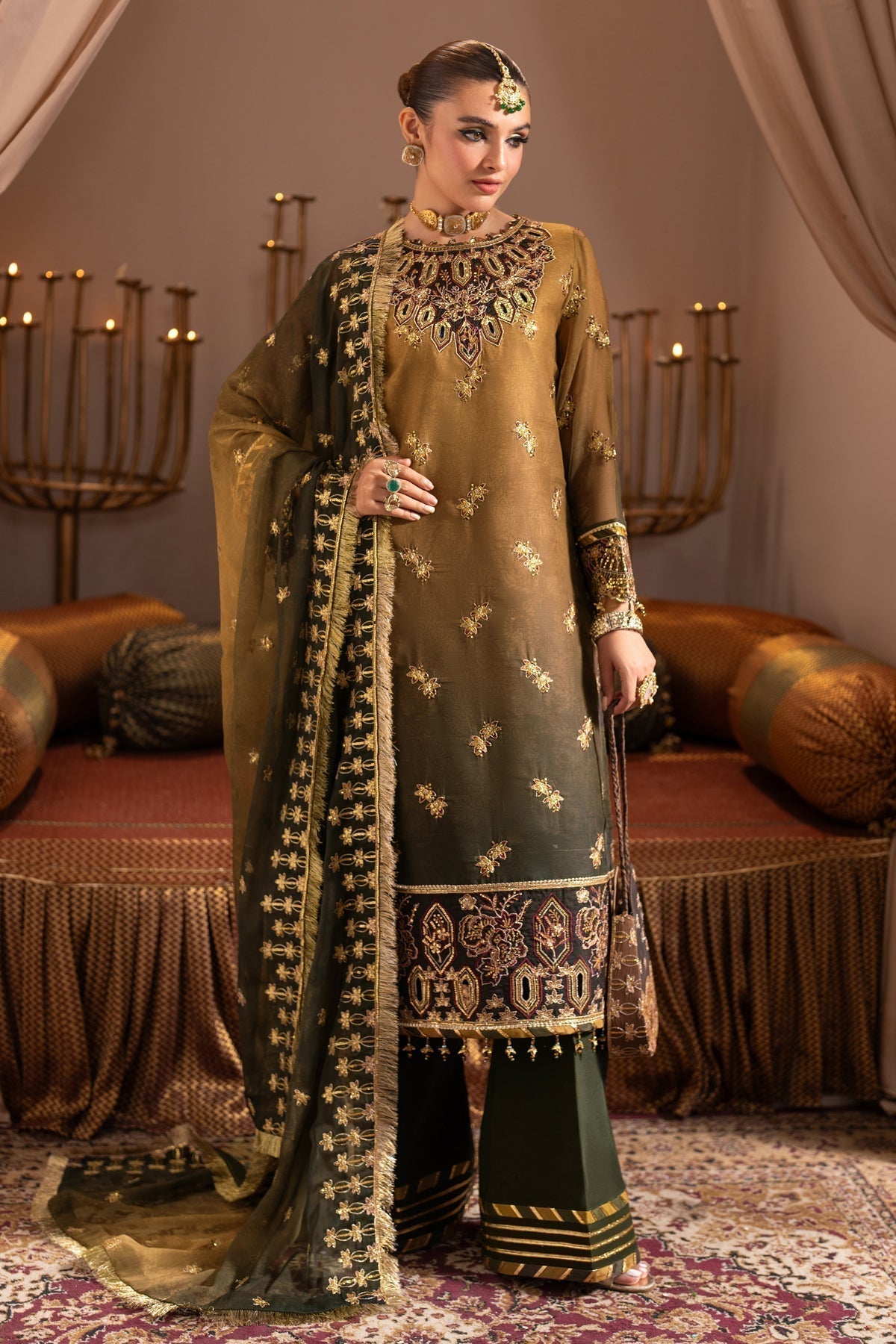 Alizeh | Jhalak Formals | AF-JHLK-06-ZABREEN - House Of Anaya