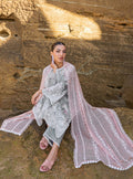 Zainab chottani | Luxury Chikankari 24 | LANA - 10A - House of Zarish