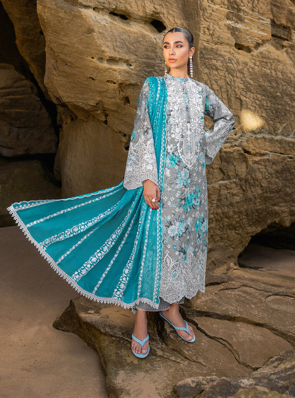 Zainab chottani | Luxury Chikankari 24 | LANA - 10B - House of Zarish