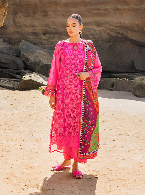 Zainab chottani | Luxury Chikankari 24 | LAALI - 6A - House of Zarish