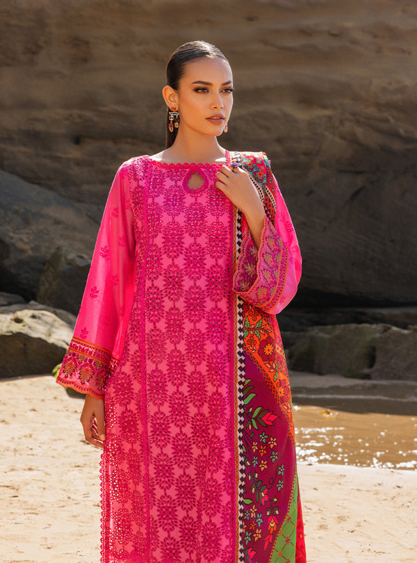Zainab chottani | Luxury Chikankari 24 | LAALI - 6A - House of Zarish