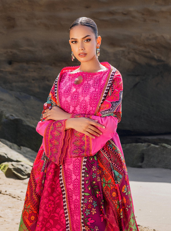 Zainab chottani | Luxury Chikankari 24 | LAALI - 6A - House of Zarish