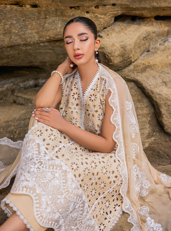 Zainab chottani | Luxury Chikankari 24 | MOTIA - 7B - House of Zarish