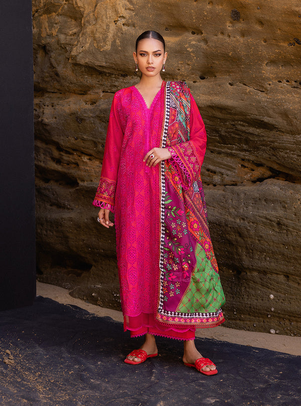 Zainab chottani | Luxury Chikankari 24 | LAALI - 6B - House of Zarish