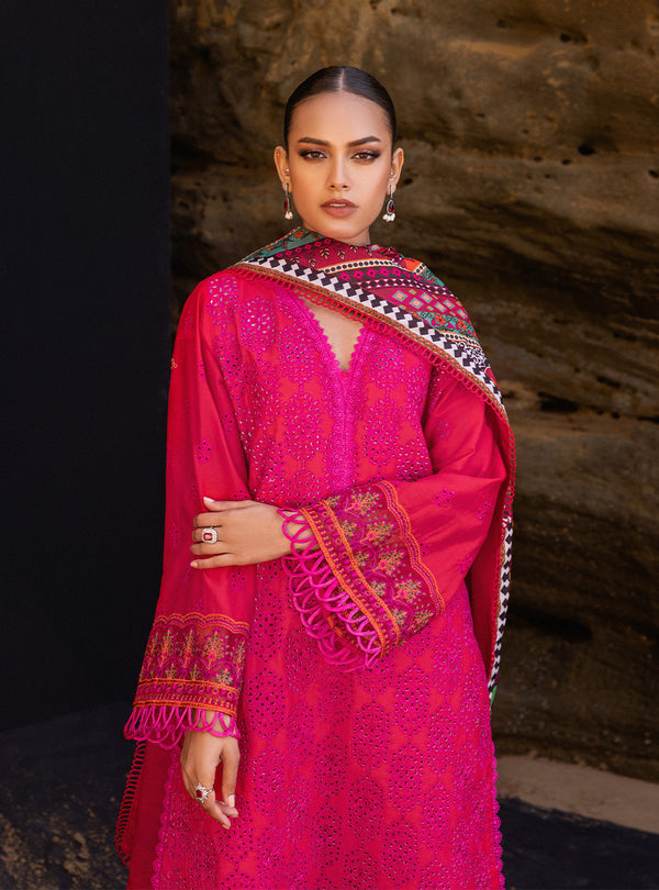 Zainab chottani | Luxury Chikankari 24 | LAALI - 6B - House of Zarish