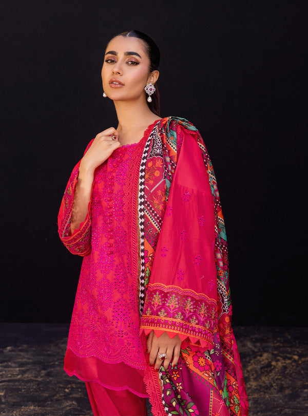 Zainab chottani | Luxury Chikankari 24 | LAALI - 6B - House of Zarish