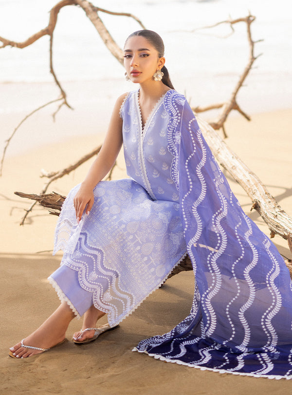 Zainab chottani | Luxury Chikankari 24 | AMYRA - 8A - House of Zarish
