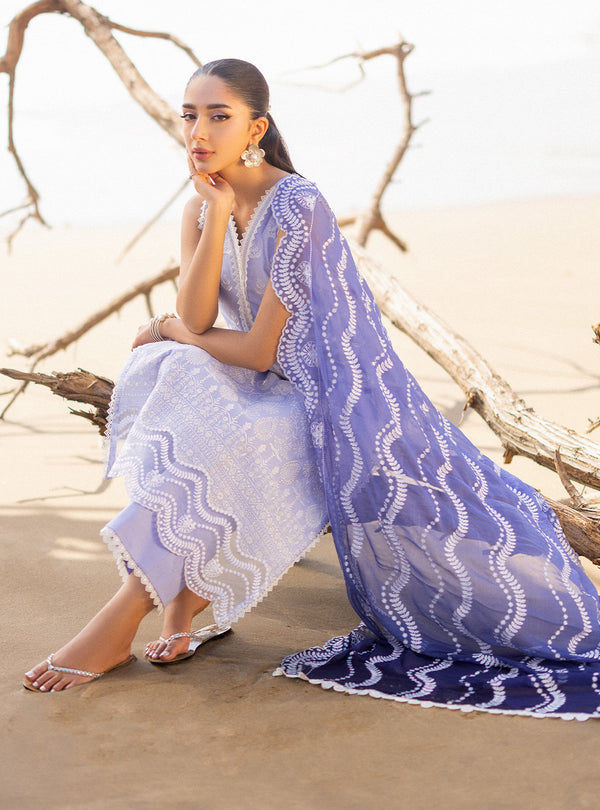 Zainab chottani | Luxury Chikankari 24 | AMYRA - 8A - House of Zarish