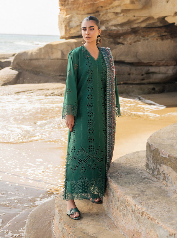 Zainab chottani | Luxury Chikankari 24 | AYSEL - 1A - House of Zarish