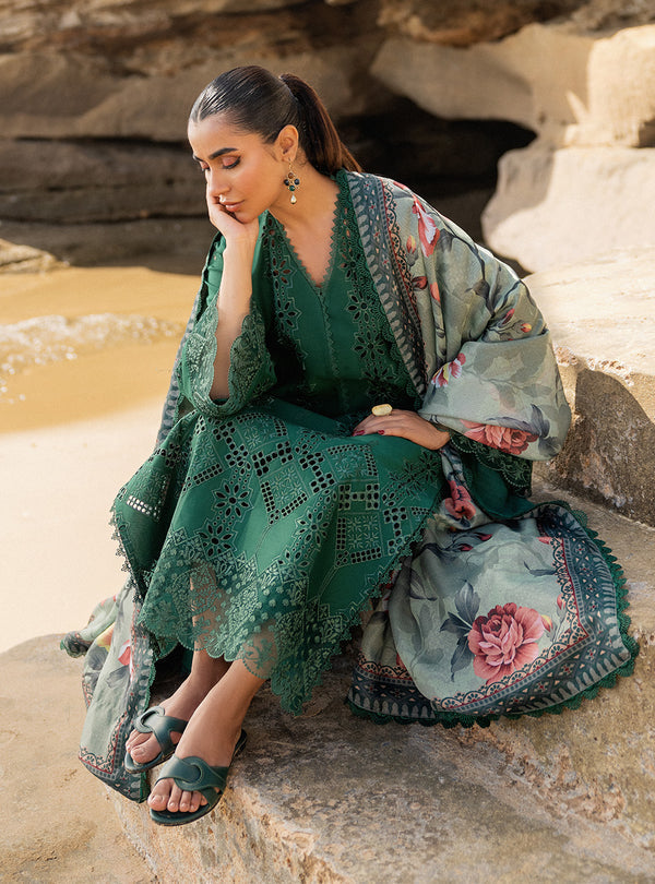 Zainab chottani | Luxury Chikankari 24 | AYSEL - 1A - House of Zarish